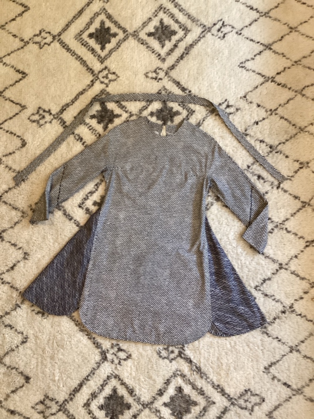 Vintage 1968 Marimekko fitted flared tunic/dress